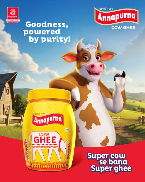 ANNAPURNA COW GHEE 500ML