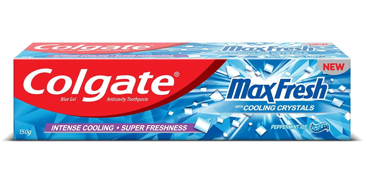 COLGATE MAX FRESH BLUE PEPPERMINT ICE TOOTHPAST 150gm