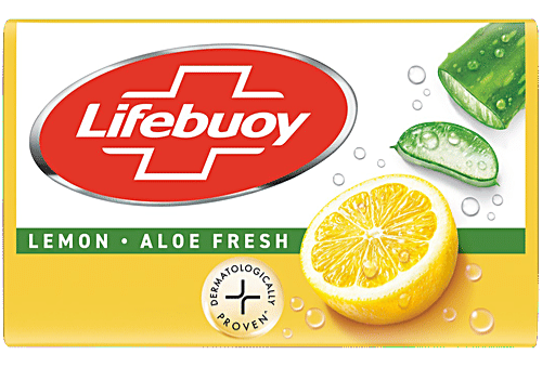 LIFEBUOY LEMON ALOE FRESH SOAP (41gm × 4 pack)