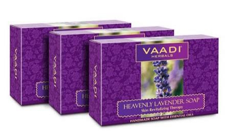 KHADI PURE LAVENDER HANDMADE HERBAL SOAP 125gm